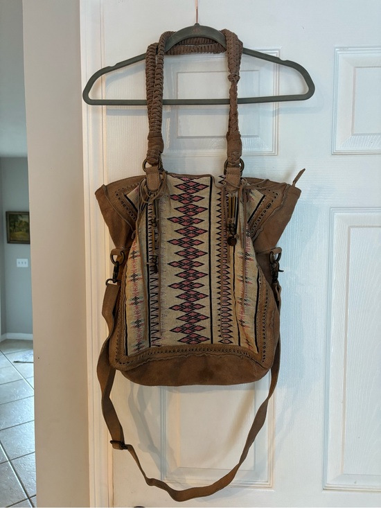 Free People Handbags - Free people suede tote bag